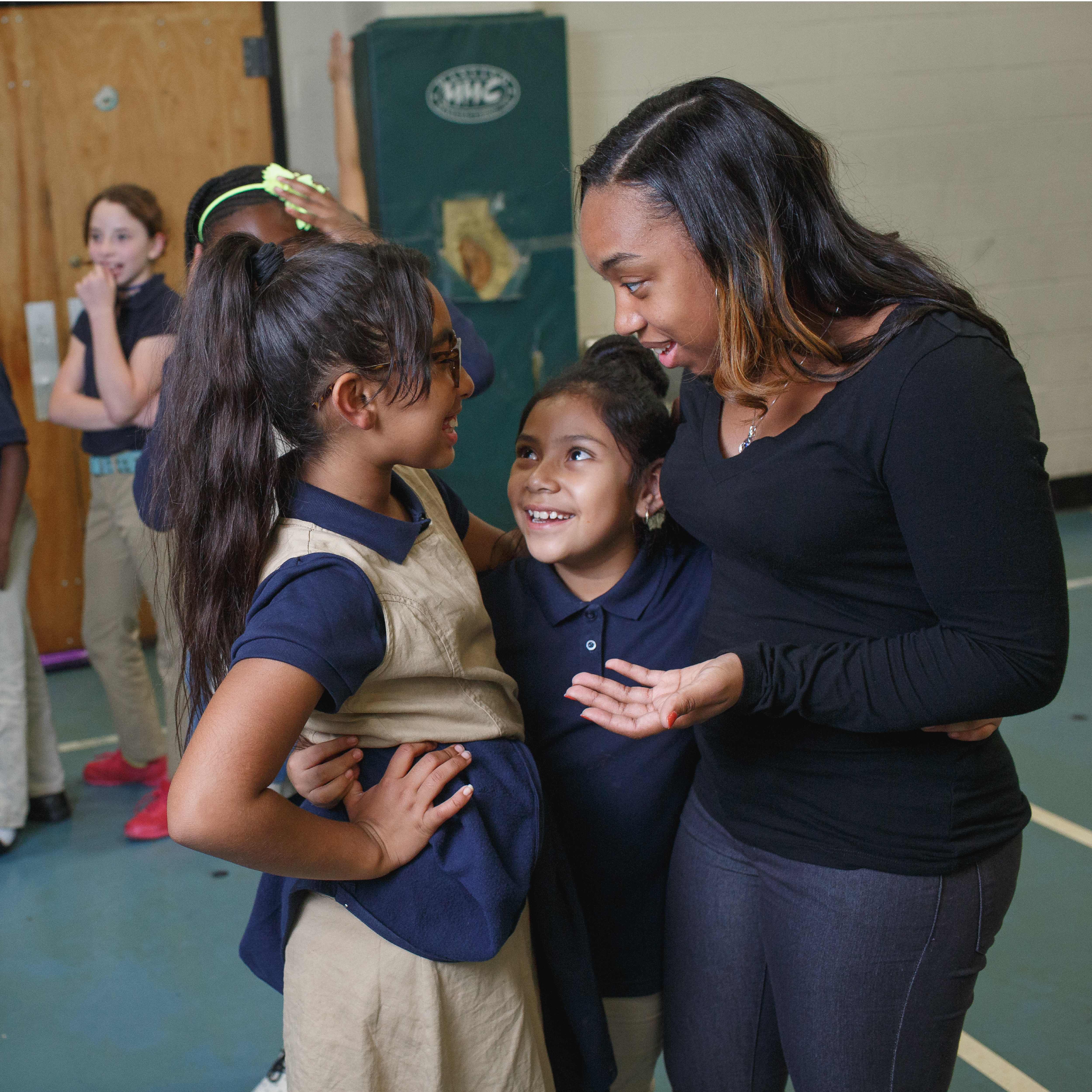 Students and Teacher